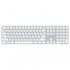 Apple Teclado Magic MK2C3LA/A, Inalámbrico, USB/Bluetooth, Plata/Blanco (Español)  2