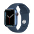 Apple Watch Series 7 GPS + Cellular, Caja de Aluminio Color Azul de 41mm, Correa Deportiva Azul  1