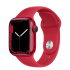 Apple Watch Series 7 GPS + Cellular, Caja de Aluminio Color Rojo de 41mm, Correa Deportiva Rojo  1