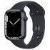 Apple Watch Series 7 GPS + Cellular, Caja de Aluminio Color Azul Medianoche de 45mm, Correa Deportiva Azul Medianoche  1