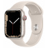 Apple Watch Series 7 GPS + Cellular, Caja de Aluminio Color Blanco de 45mm, Correa Deportiva Blanco  1