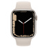 Apple Watch Series 7 GPS + Cellular, Caja de Aluminio Color Blanco de 45mm, Correa Deportiva Blanco  2