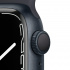 Apple Watch Series 7 GPS, Caja de Aluminio Color Azul Medianoche de 41mm, Correa Deportiva Azul Medianoche  3