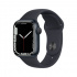Apple Watch Series 7 GPS, Caja de Aluminio Color Azul Medianoche de 41mm, Correa Deportiva Azul Medianoche  1