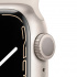 Apple Watch Series 7 GPS, Caja de Aluminio Color Blanco de 41mm, Correa Deportiva Blanco  3