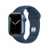 Apple Watch Series 7 GPS, Caja de Aluminio Color Azul de 41mm, Correa Deportiva Azul  1
