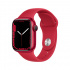 Apple Watch Series 7 GPS, Caja de Aluminio Color Rojo de 41mm, Correa Deportiva Rojo  1