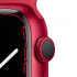Apple Watch Series 7 GPS, Caja de Aluminio Color Rojo de 45mm, Correa Deportiva Rojo  3