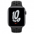 Apple Watch Nike SE GPS + Cellular, Caja de Aluminio de 44mm, Correa Deportiva M/L Color Negro - Imagen adicional 1
