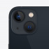 Apple iPhone 13, 128GB, Negro ― Daños mayores pero funcional - Parte trasera estrellada.  3