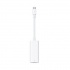 Apple Adaptador Thunderbolt 3 USB-C Macho - Thunderbolt 2 Hembra, Blanco, para MacBook  1