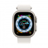 Apple Watch Ultra GPS + Cellular, Caja de Titanio de 49mm, Correa Ocean Deportiva Grande Color Blanco  2