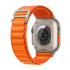 Apple Watch Ultra GPS + Cellular, Caja de Titanio de 49mm, Correa Alpine Deportiva Chica Color Naranja  3