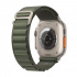Apple Watch Ultra GPS + Cellular, Caja de Titanio de 49mm, Correa Alpine Deportiva Chica Color Verde  3