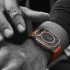 Apple Watch Ultra GPS + Cellular, Caja de Titanio de 49mm, Correa Trail Deportiva Chica Color Azul/Gris  6
