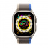 Apple Watch Ultra GPS + Cellular, Caja de Titanio de 49mm, Correa Trail Deportiva Chica Color Azul/Gris  2