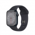 Apple Watch Series 8 GPS + Cellular, Caja de Aluminio Color Grafito de 41mm, Correa Deportiva Color Azul de Medianoche  2
