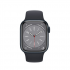 Apple Watch Series 8 GPS + Cellular, Caja de Aluminio Color Grafito de 41mm, Correa Deportiva Color Azul de Medianoche  3