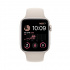 Apple Watch SE GPS, Caja de Aluminio Color Blanco Estelar de 44mm, Correa Deportiva Color Blanco Estelar  2