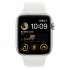 Apple Watch SE 2da Gen GPS + Cellular, Caja de 44 mm Aluminio Color Plata, Correa Deportiva S/M Color Blanco Estelar  2