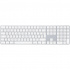Apple Teclado Magic MQ052E/A, Inalámbrico, Bluetooth, Blanco (Español) ― Equipo de trabajo recuperado.  1