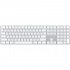 Apple Teclado Magic MQ052LZ/A, Inalámbrico, Bluetooth, Blanco (Inglés)  1