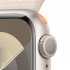 Apple Watch Series 9 GPS, Caja de Aluminio Color Beige de 41mm, Correa Deportiva Loop Color Beige  3