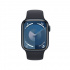 Apple Watch Series 9 GPS, Caja de Aluminio Color Medianoche de 41mm, Correa Deportiva S/M Color Medianoche  2