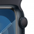 Apple Watch Series 9 GPS, Caja de Aluminio Color Medianoche de 41mm, Correa Deportiva S/M Color Medianoche  3