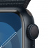 Apple Watch Series 9 GPS, Caja de Aluminio Color Medianoche de 41mm, Correa Deportiva Loop Color Medianoche  3