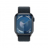 Apple Watch Series 9 GPS, Caja de Aluminio Color Medianoche de 41mm, Correa Deportiva Loop Color Medianoche  2