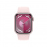 Apple Watch Series 9 GPS, Caja de Aluminio Color Rosa de 41mm, Correa Deportiva M/L Color Rosa  2