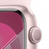 Apple Watch Series 9 GPS, Caja de Aluminio Color Rosa de 45mm, Correa Deportiva M/L Color Rosa  3