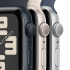 Apple Watch SE 2 GPS, Caja de Aluminio Color Medianoche de 40mm, Correa Deportiva S/M Color Medianoche  3