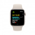 Apple Watch SE 2 GPS, Caja de Aluminio Color Blanco Estelar de 44mm, Correa Deportiva S/M Color Blanco Estelar  4