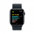 Apple Watch SE 2 GPS, Caja de Aluminio Color Medianoche de 44mm, Correa Deportiva Color Medianoche  4