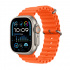 Apple Watch Ultra 2 GPS + Cellular, Caja de Titanio de 49mm, Correa Ocean Deportivo Color Naranja  1