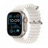 Apple Watch Ultra 2 GPS + Cellular, Caja de Titanio de 49mm, Correa Ocean Deportivo Color Blanco  1