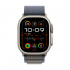 Apple Watch Ultra 2 GPS + Cellular, Caja de Titanio de 49mm, Correa Loop Alphine M Deportiva Color Azul/Gris  2