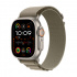 Apple Watch Ultra 2 GPS + Cellular, Caja de Titanio de 49mm, Correa Loop Alphine M Deportiva Color Verde Oliva  1