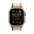 Apple Watch Ultra 2 GPS + Cellular, Caja de Titanio de 49mm, Correa Trail S/M Deportivo Color Naranja/Beige  2