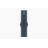Apple Watch SE 2 GPS + Cellular, Caja de Aluminio Color Plata de 40mm, Correa Deportiva M/L Azul Tormenta - Imagen adicional 2