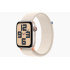 Apple Watch SE GPS + Cellular, Caja de Aluminio Color Blanco Estelar de 44mm, Correa Loop Color Blanco Estelar  1