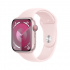 Apple Watch Series 9 GPS + Cellular, Caja de Aluminio Color Rosa de 45mm, Correa Deportiva S/M Color Rosa  1