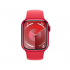 Apple Watch Series 9 GPS, Caja de Aluminio Color Rojo de 41mm, Correa Deportiva S/M Color Rojo  2