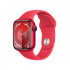 Apple Watch Series 9 GPS, Caja de Aluminio Color Rojo de 41mm, Correa Deportiva S/M Color Rojo  1