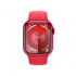 Apple Watch Series 9 GPS, Caja de Aluminio Color Rojo de 41mm, Correa Deportiva M/L Color Rojo - Imagen adicional 1