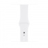 Apple Watch Series 3 GPS, Caja de Aluminio Color Blanco de 38mm, Correa Deportiva Blanco - Imagen adicional 2