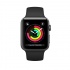 Apple Watch Series 3 GPS, Caja de Aluminio Color Gris Espacial de 38mm, Correa Deportiva Negra - Imagen adicional 1