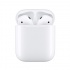 Apple AirPods (2da. Generación), Inalámbrico, Bluetooth, Blanco - incluye Estuche de Carga Alámbrico  1